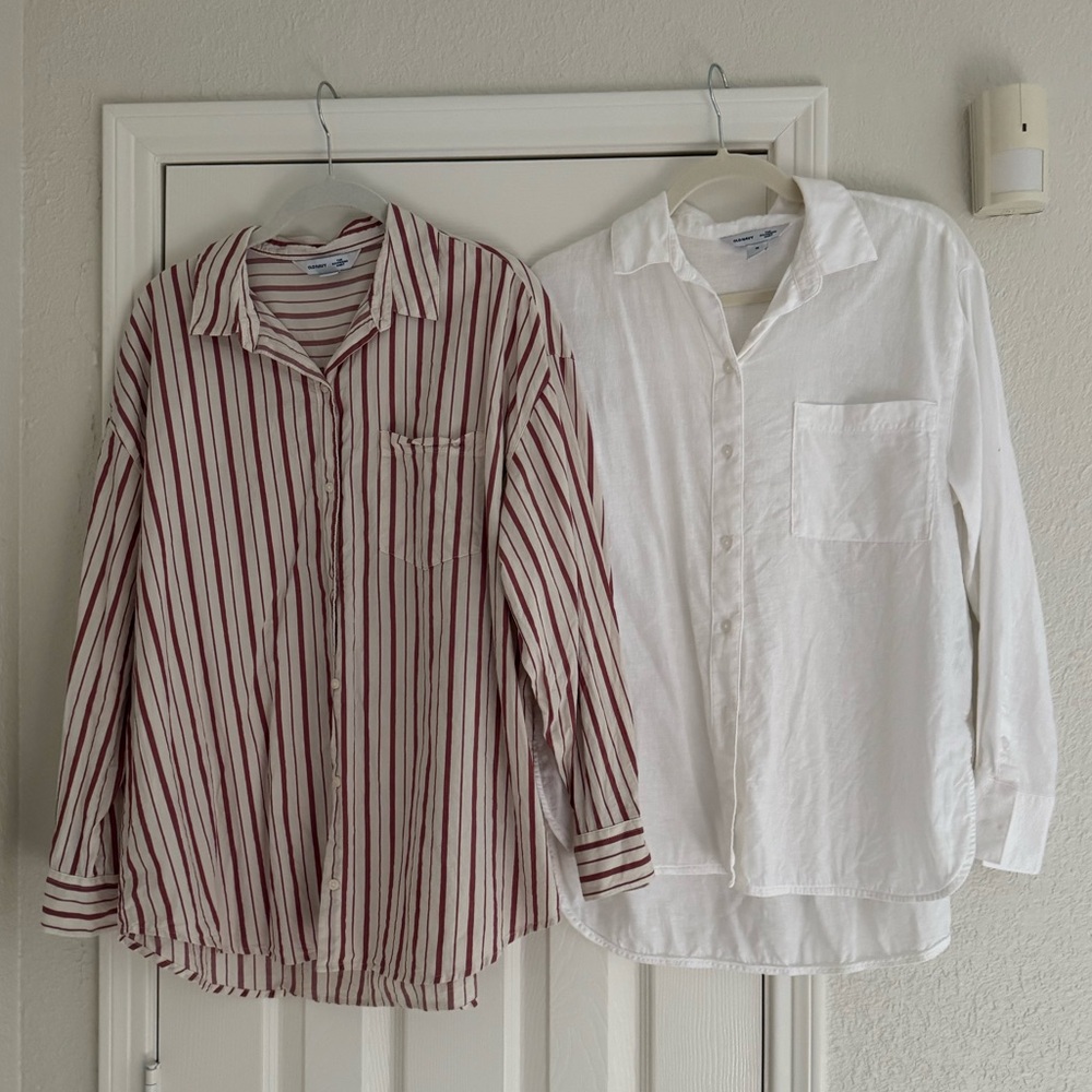 Old Navy Boyfriend Shirts